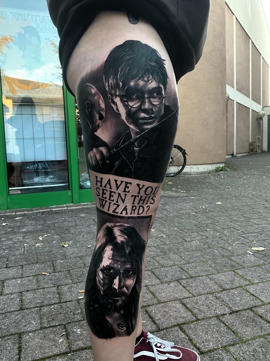 Tatuaż — Black & Grey, @else.ink